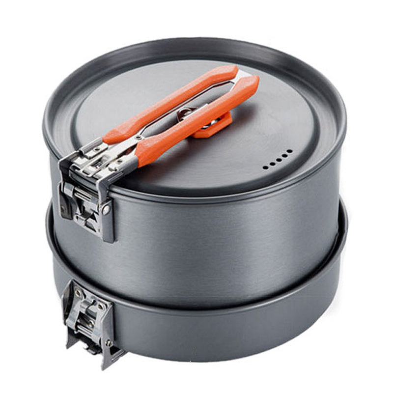 Portable Camping Cookware Heat Collection Set