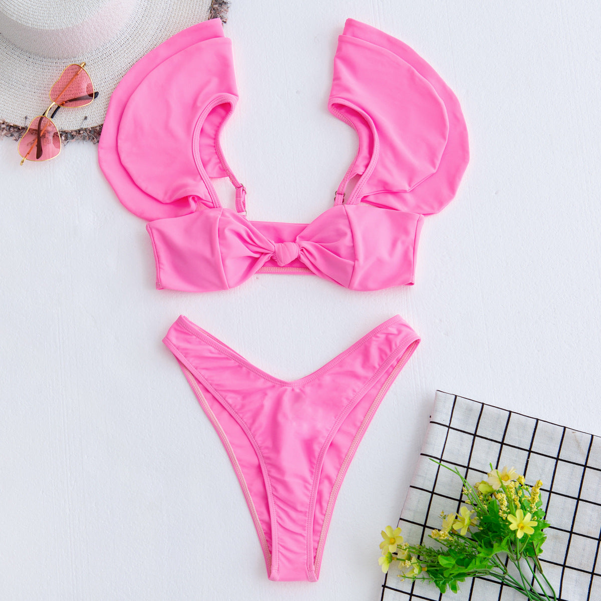 The Ruffle Pink Bikini