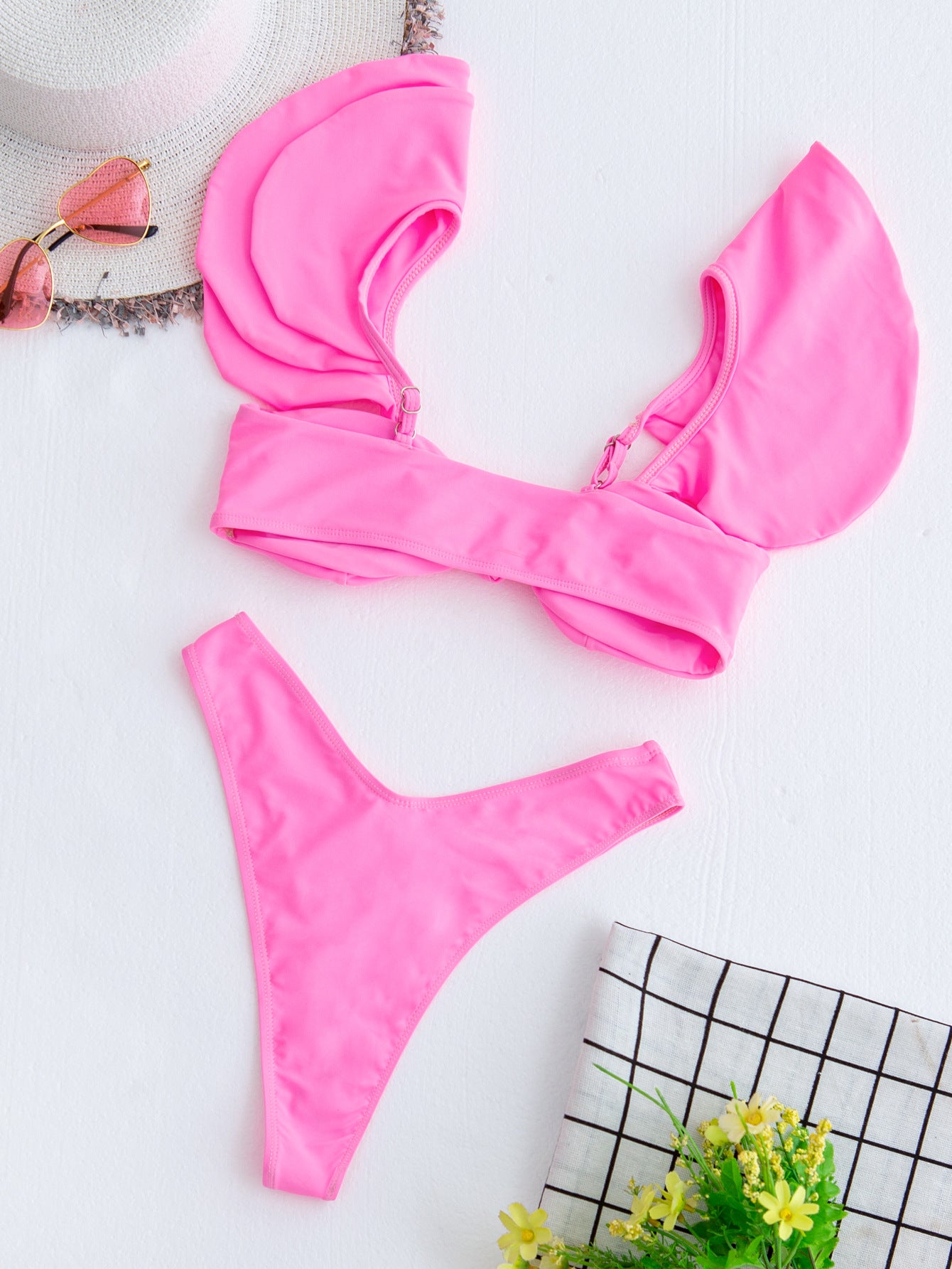 The Ruffle Pink Bikini