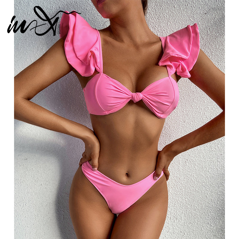 The Ruffle Pink Bikini