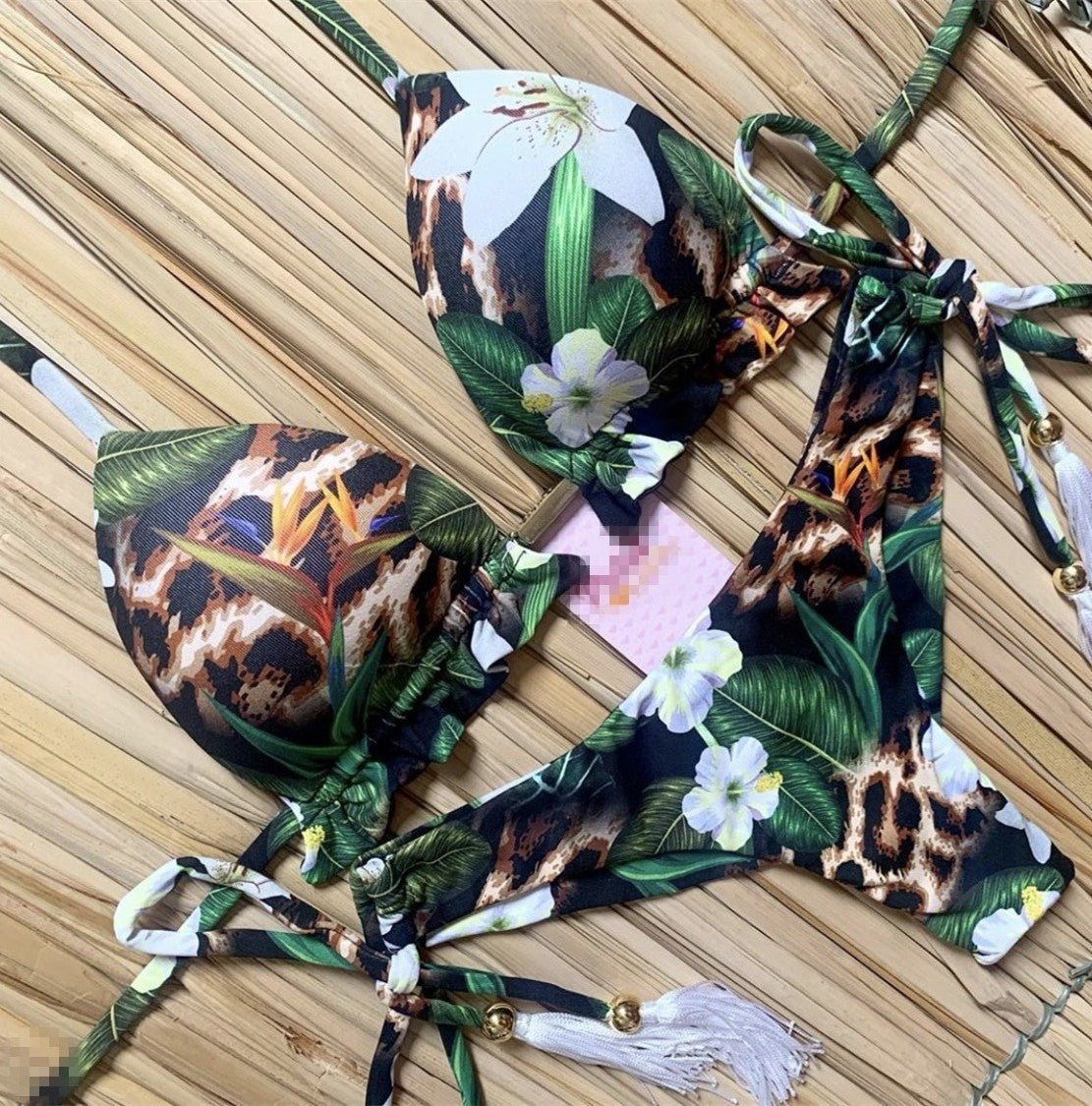 S3xy Floral Retro  Bikini