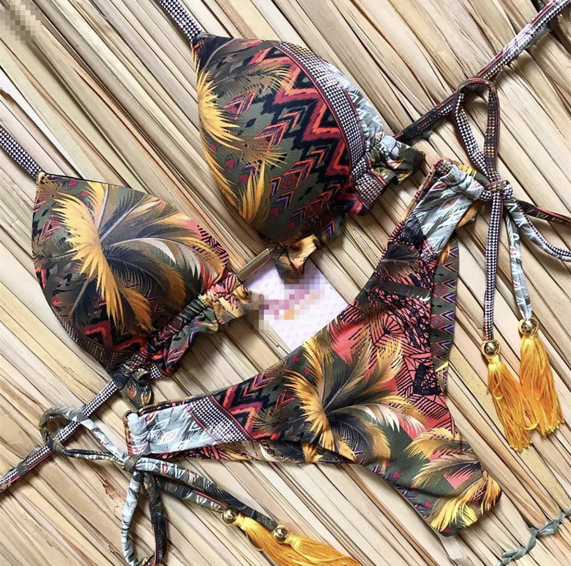 S3xy Floral Retro  Bikini