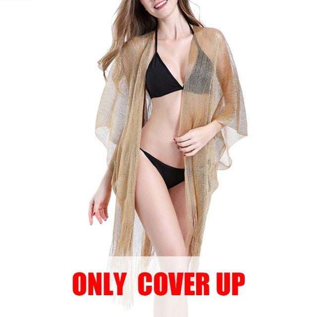 The Tassel bikini cover up