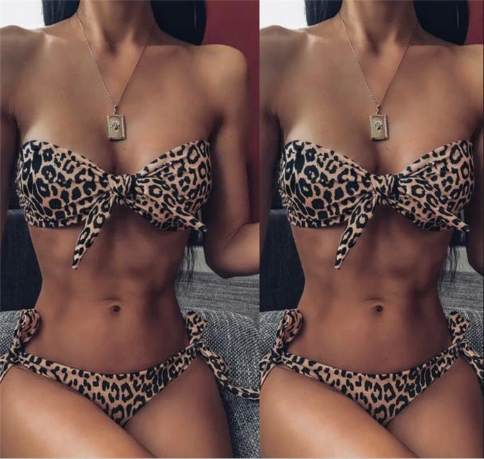 Fashion Leopard Bikini Swimwear