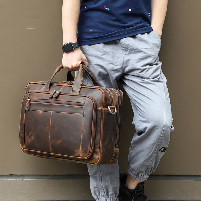 Vintage Leather Handbag