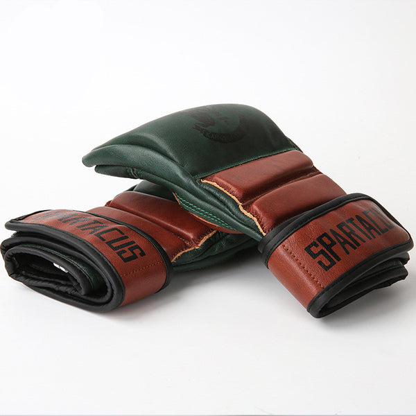 The Combat Cowhide Retro Boxing Set