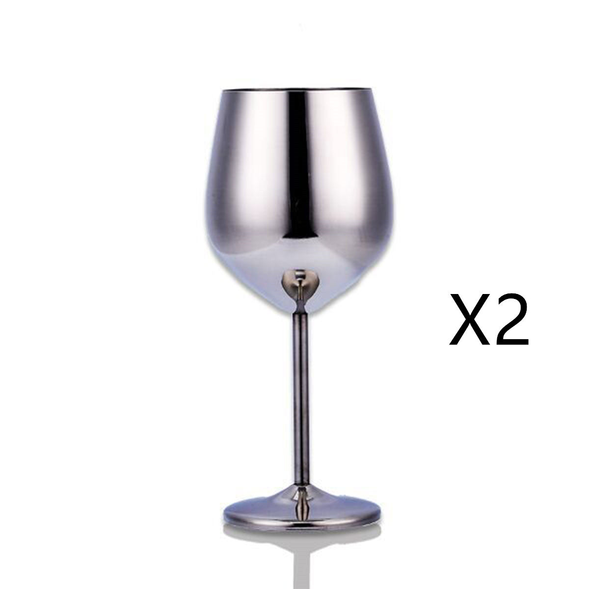 Stainless steel exclusive glass