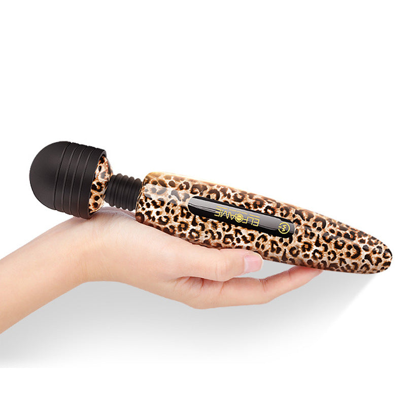 Leopard Massage Vibration Stick