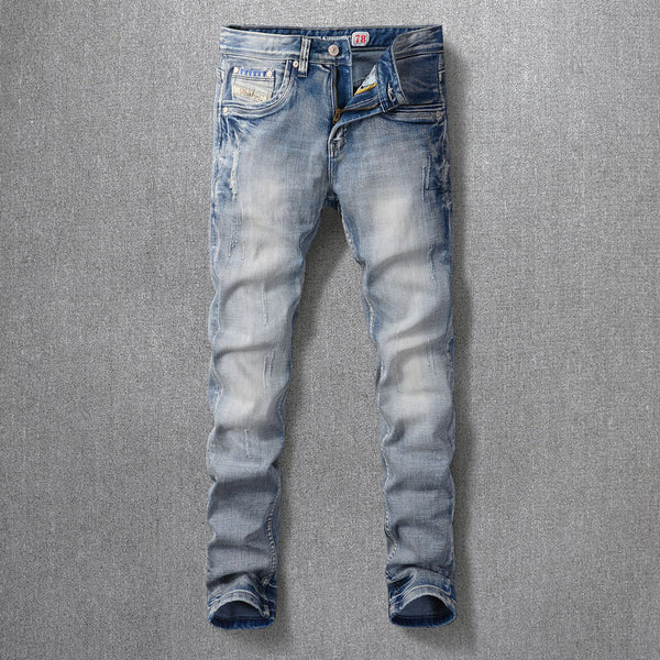 Vintage Ripped Men's Jeans