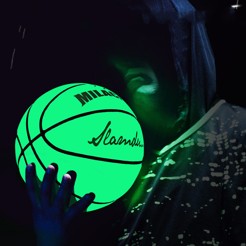 The Fluorescent green basketball