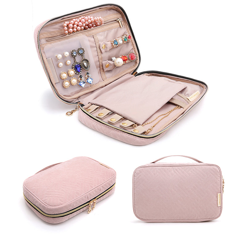 Travel storage jewelry bag