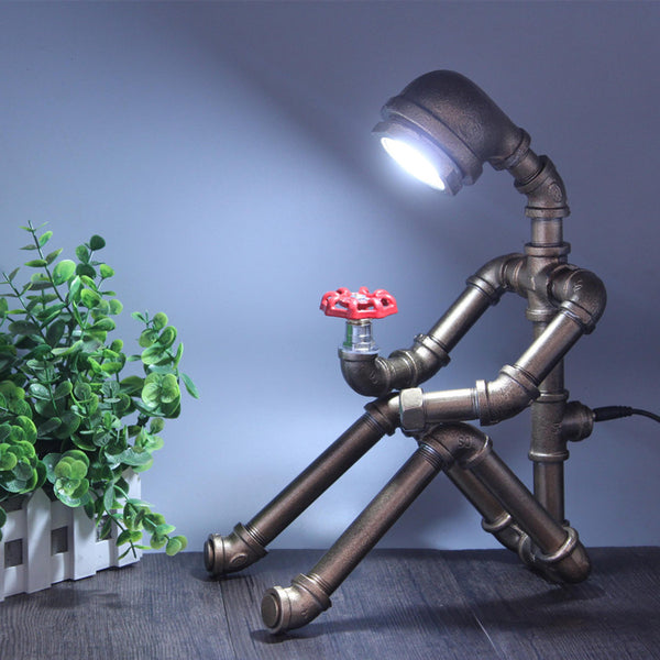 The Water Pipe Robot Lamp