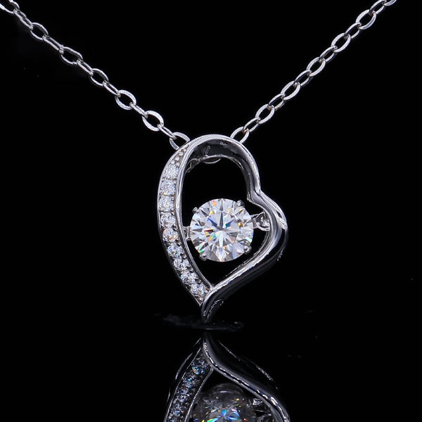 Exclusive Smart Love Moissanite Necklace