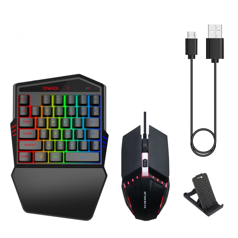 Gaming Keyboard Throne One Mouse Set