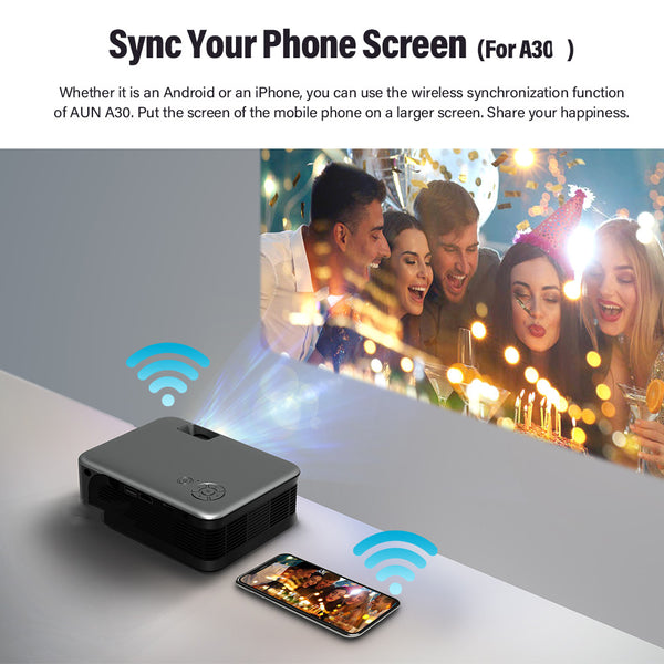 The HD Mini Portable Projector