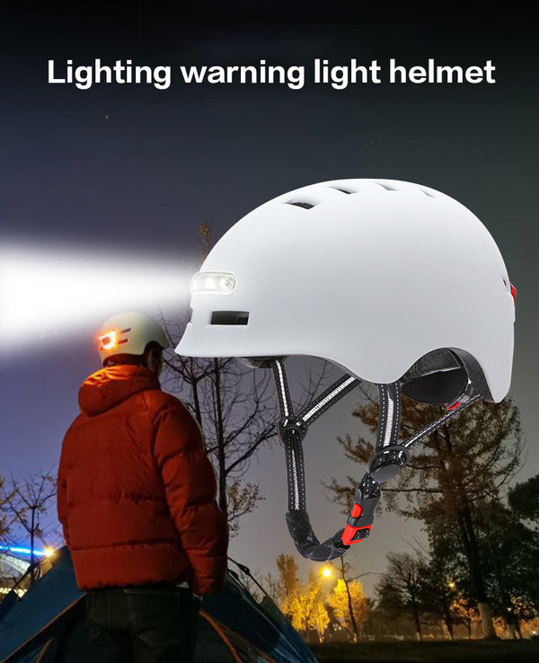 Warning Smart Light Safety Helmet