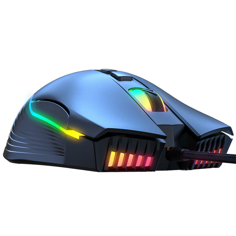 The seven-speed DPI adjustable RGB light Gaming mouse