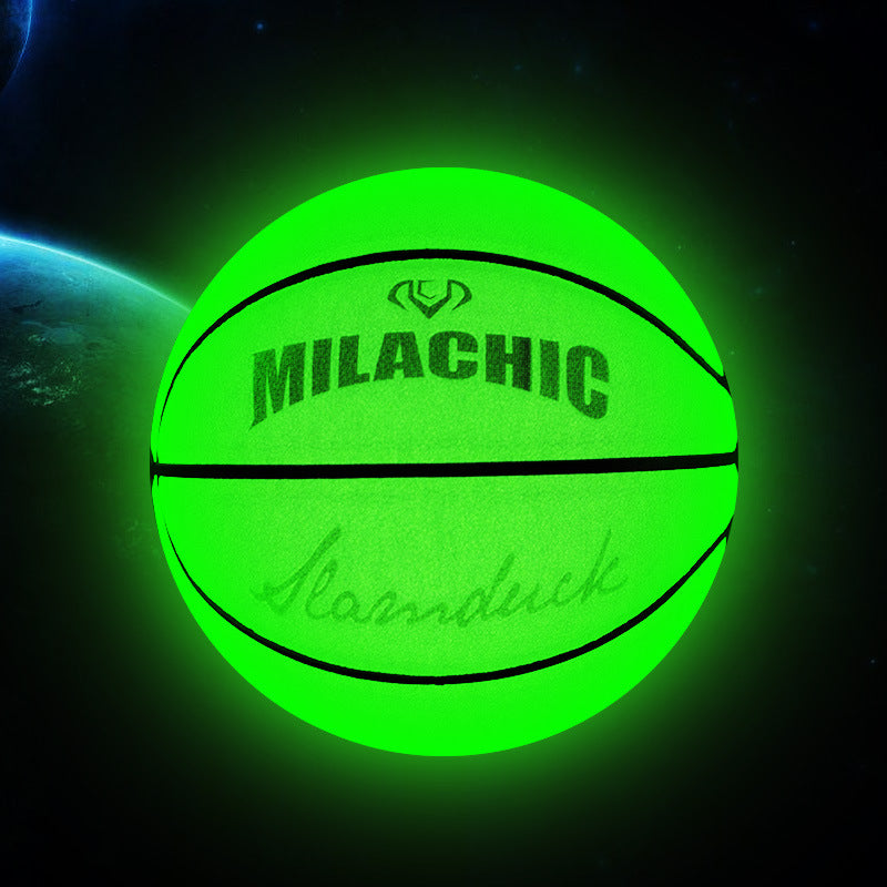 The Fluorescent green basketball