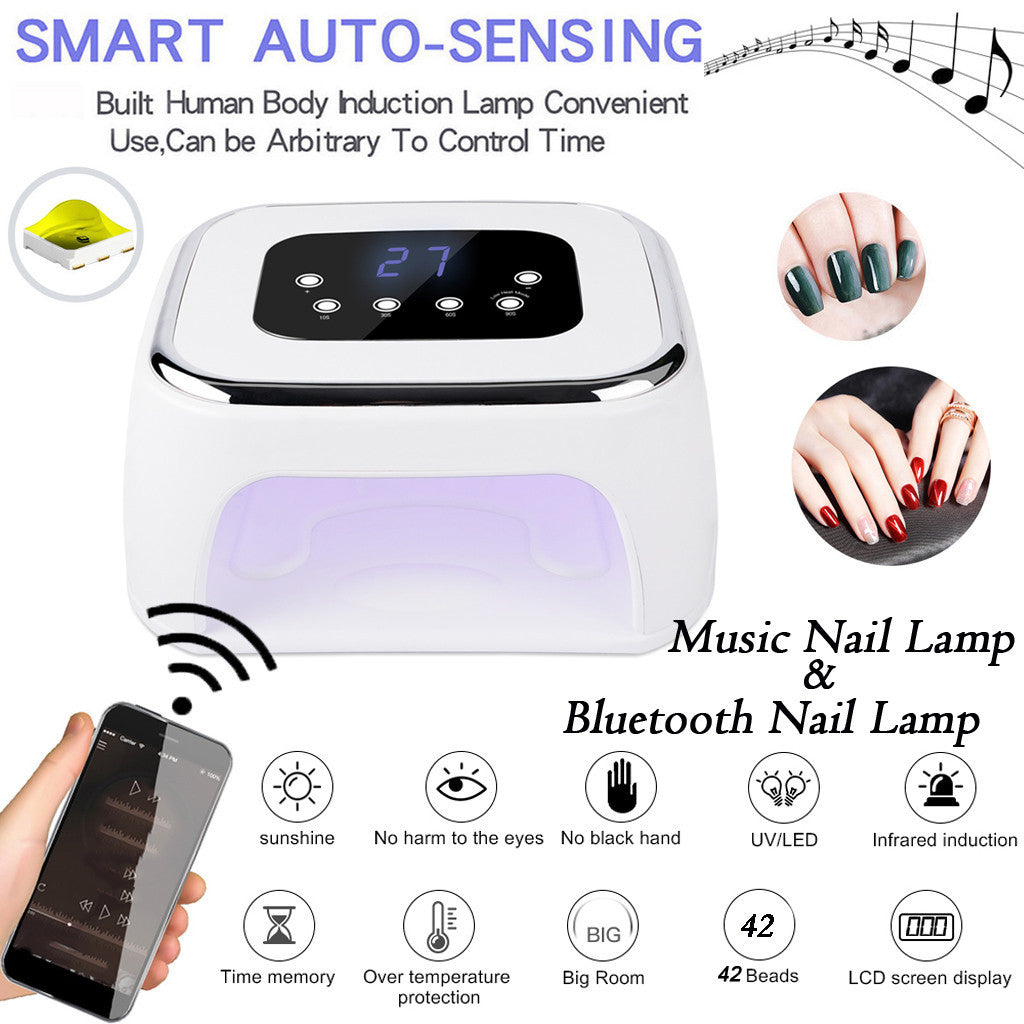 The Bluetooth music nail phototherapy machine