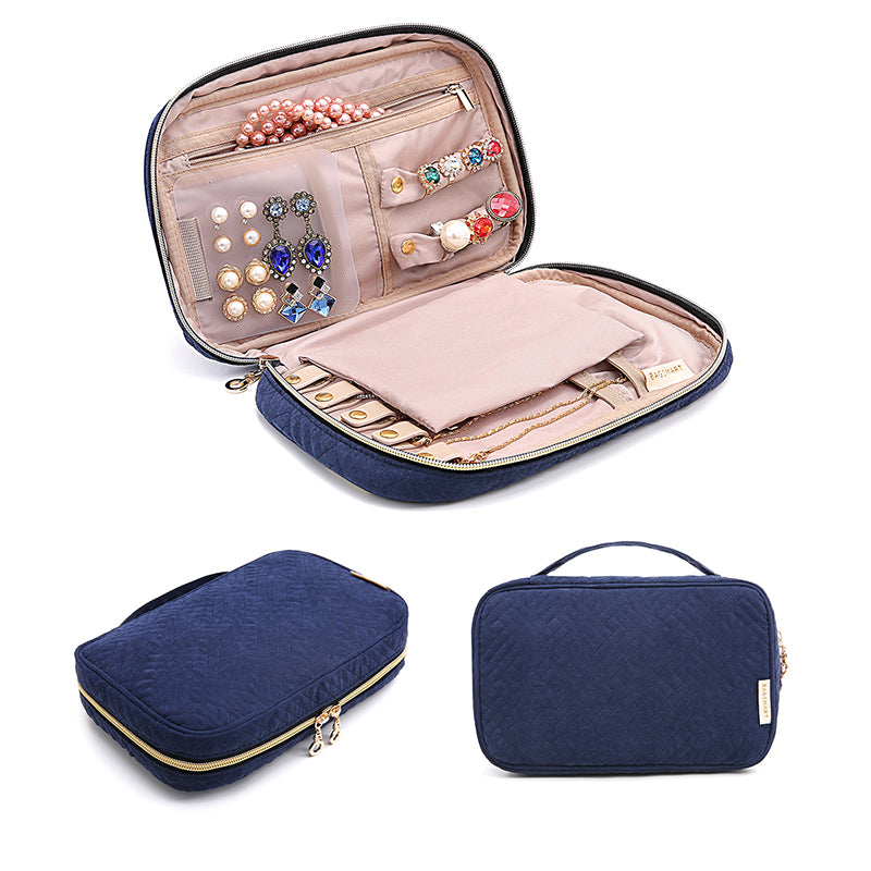 Travel storage jewelry bag