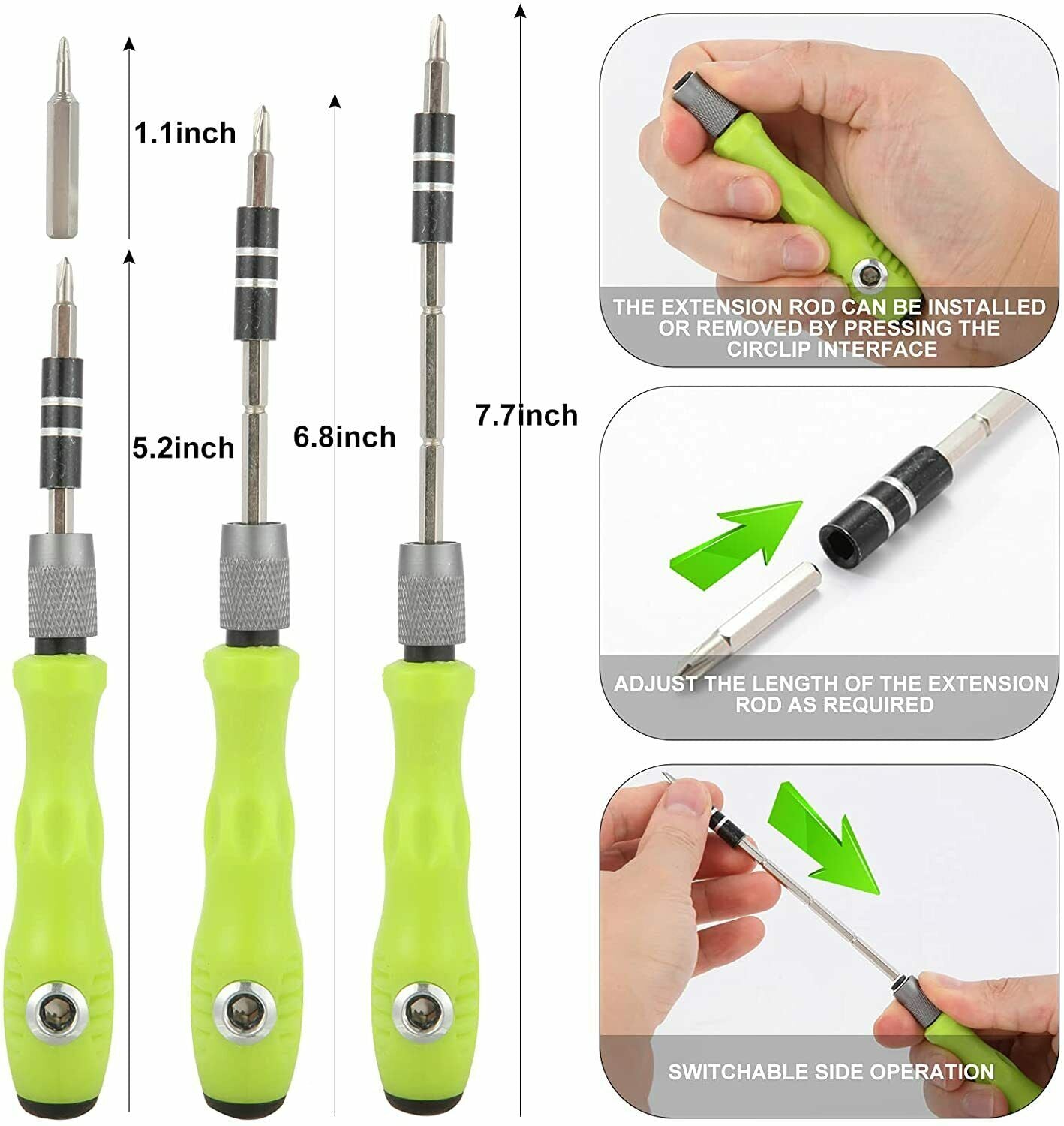 Small Magnetic Screwdriver Professional Set Repair Tool Kit