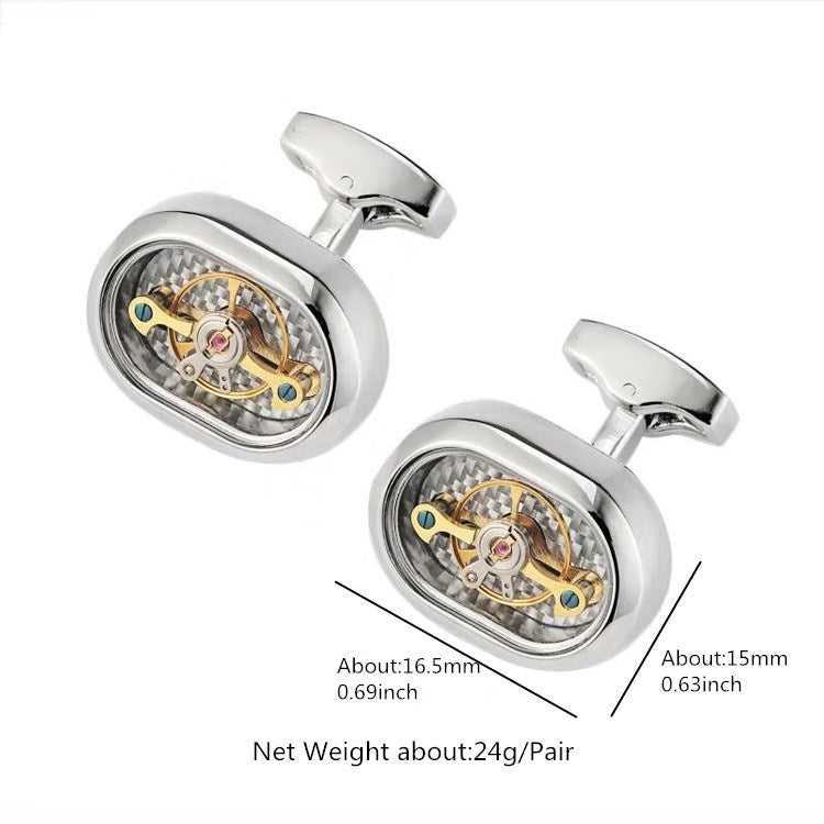 The Tourbillon Movement Cufflinks