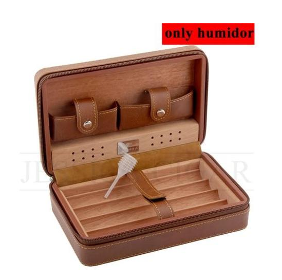 Best Portable Leather Cigar Humidifier Gift Box