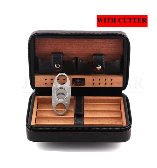 Best Portable Leather Cigar Humidifier Gift Box