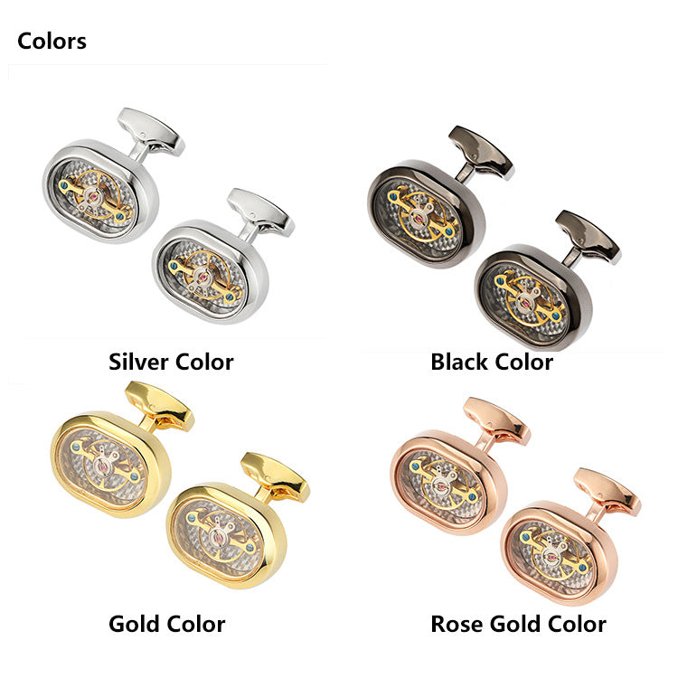 The Tourbillon Movement Cufflinks