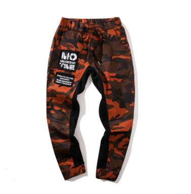 Stitching camouflage pants