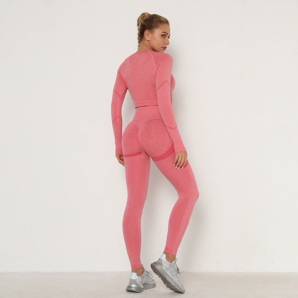 High-waisted And Slim-fitting Yoga Suit