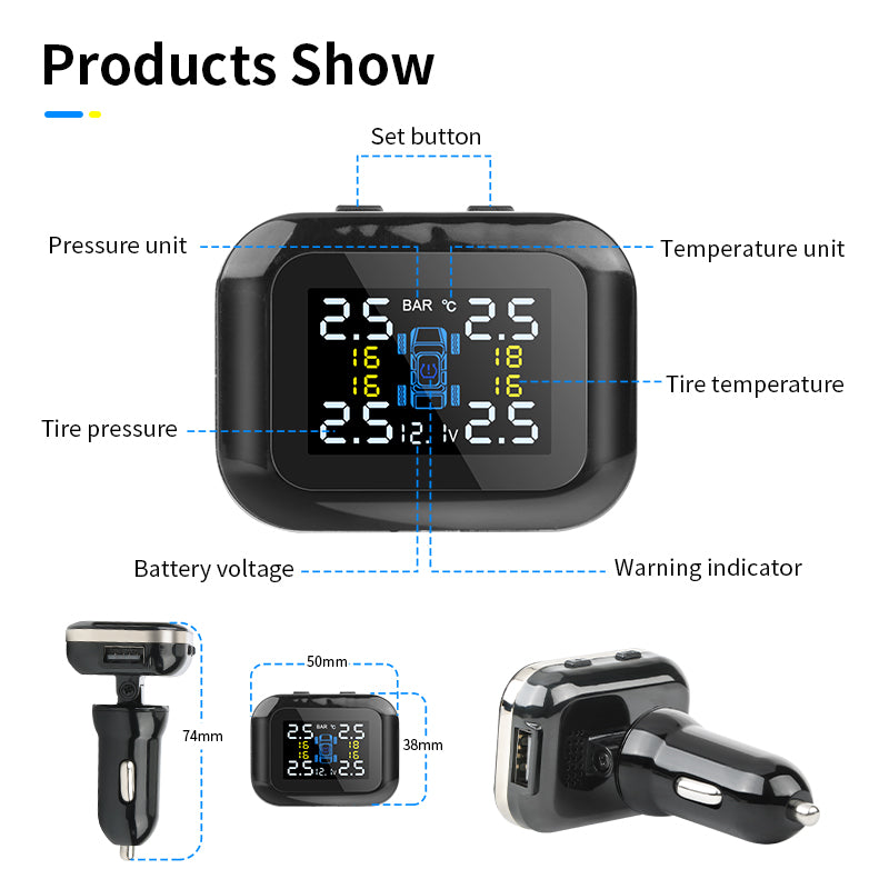 Tire Pressure Wireless Monitoring