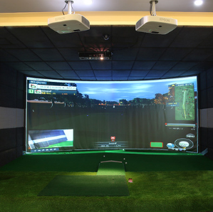 Professional golf simulator Impact Screen