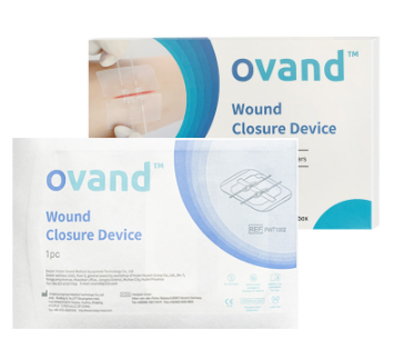 Zipper bandage wound suture patch