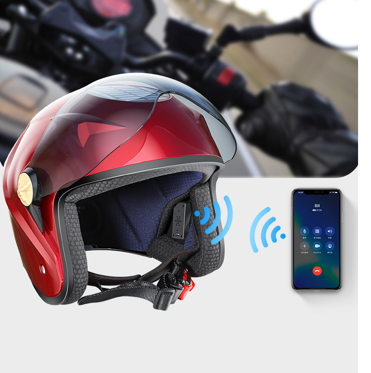 Electric Bluetooth Motorcycle Helmet