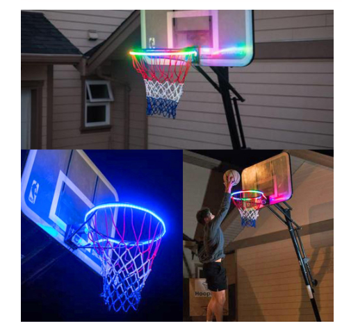 Induction Color Changing Basketball Frame Light