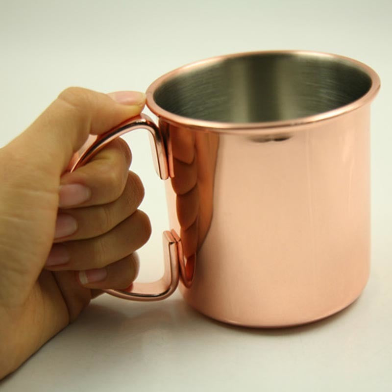 Rose Gold Stainless Steel Cocktail Glass