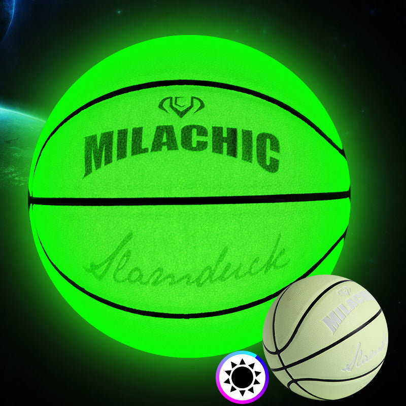 The Fluorescent green basketball