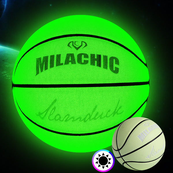 The Fluorescent green basketball