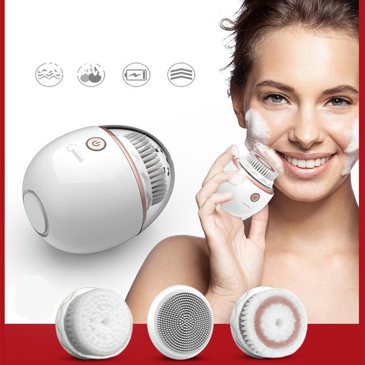 Acoustic Vibration Facial Cleansing Brush
