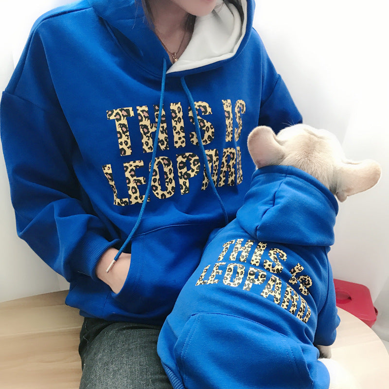 Pet Owner and Teddy Pet Clothing Sweaters