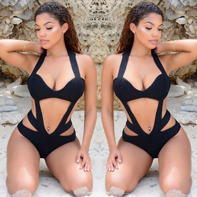 The Black Bodysuit Swimwear