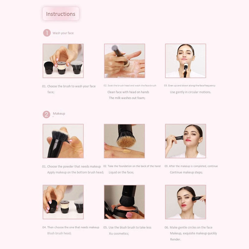 3 in 1 Automatic Makeup Beauty Tool