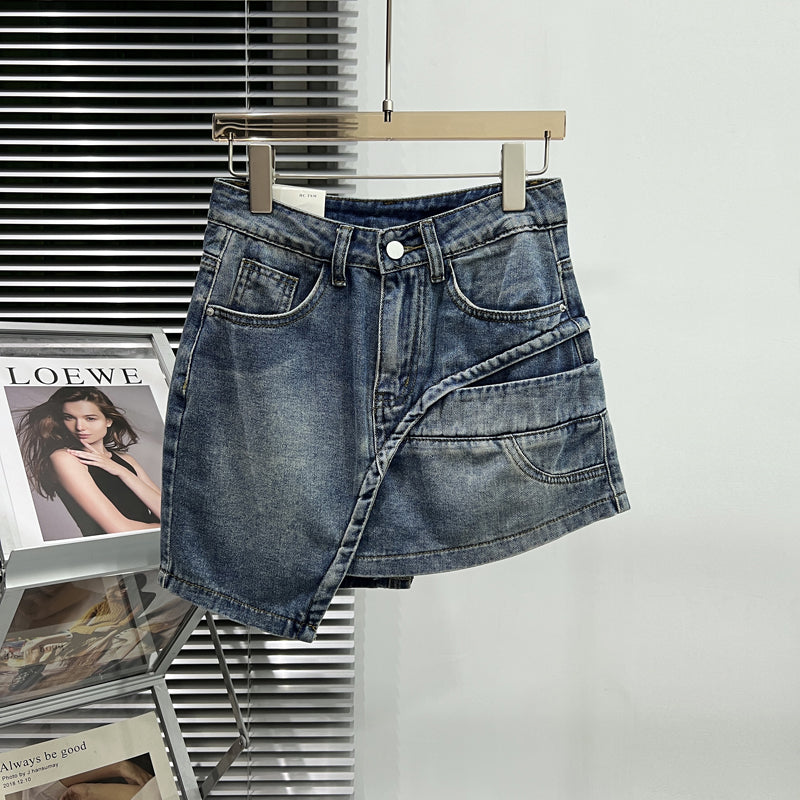 The Denim Fashion Skirt