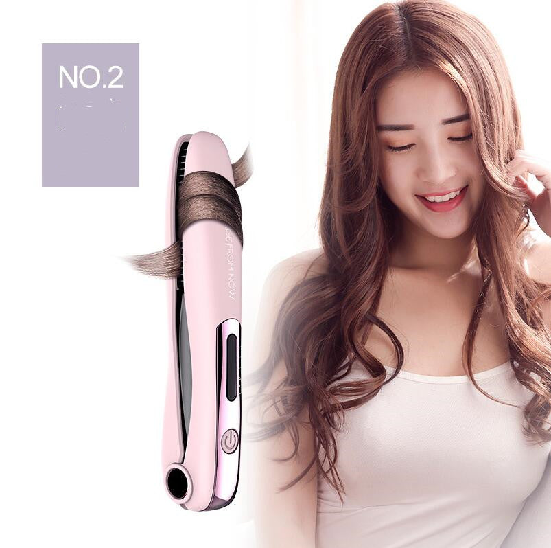Cordless Hair Straightening and Curling Iron