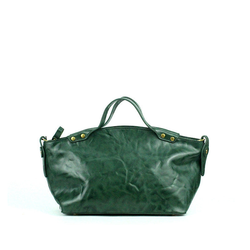 Grape Leather Vintage Shoulder Bag