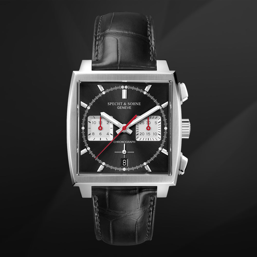 Trendy Rectangular Multifunction Motorcycle Watch