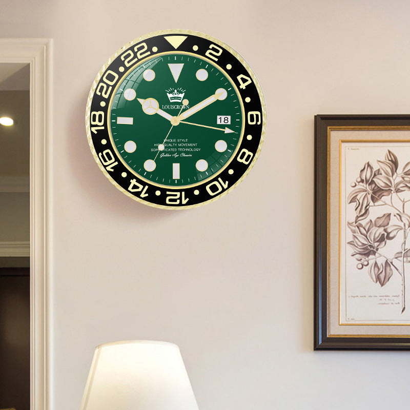 Modern Luxury  Wall-mounted Luminous Clock