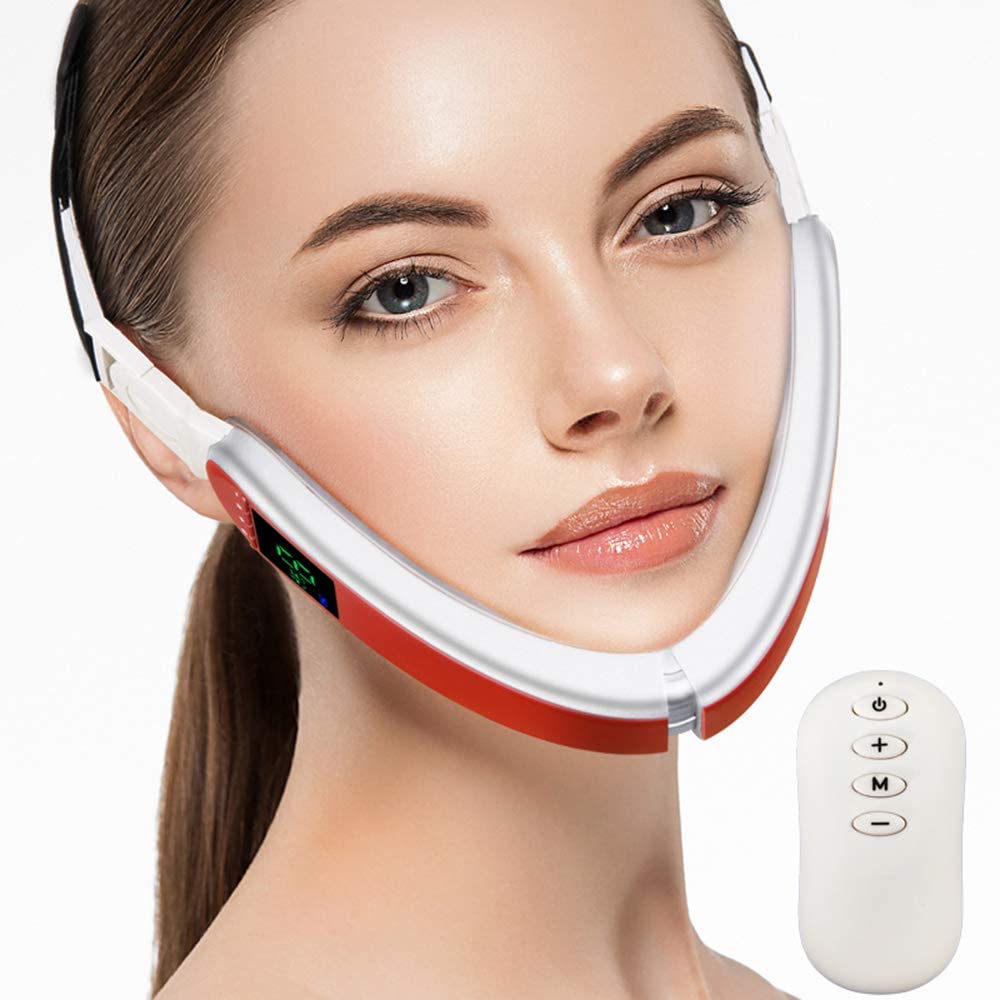 Infrared LED Light Photon Therapy Slimming Face Massager