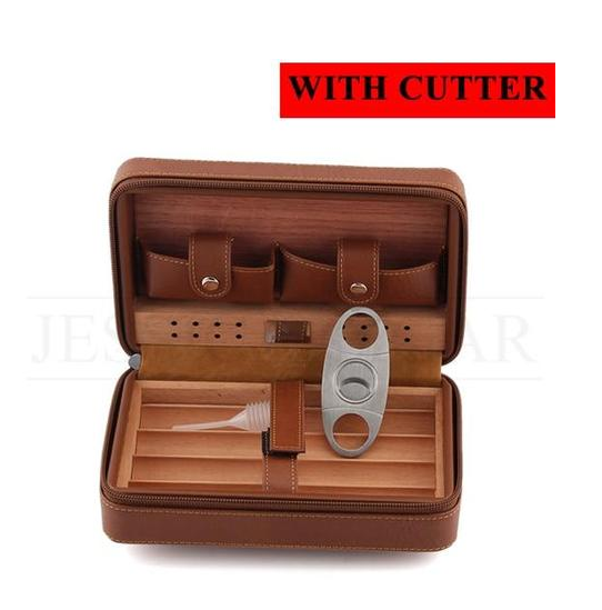 Best Portable Leather Cigar Humidifier Gift Box